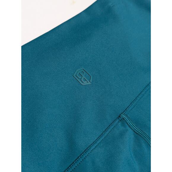 Born Primitive Synergy Leggings Teal Blue High Rise Womens Large Sportswear Gym - Picture 4 of 5